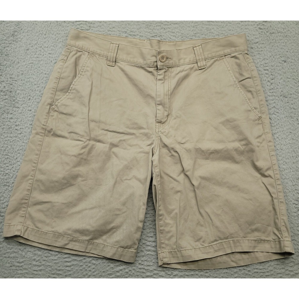 The North Face Men's 38 (36) Shorts Long Beige Workwear‎ Hiking 100% Cotton